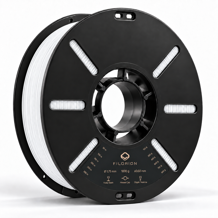 Filorion Reference PET-G Beyaz, 1.75 mm, 1 kg — filament makarası