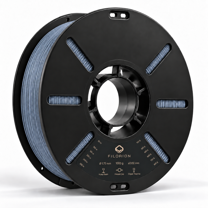 Filorion Reference PET-G Gri, 1.75 mm, 1 kg — filament makarası