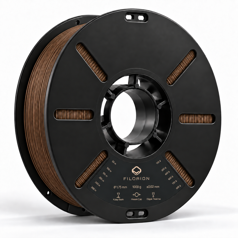 Filorion Reference PET-G Kahverengi, 1.75 mm, 1 kg — filament makarası