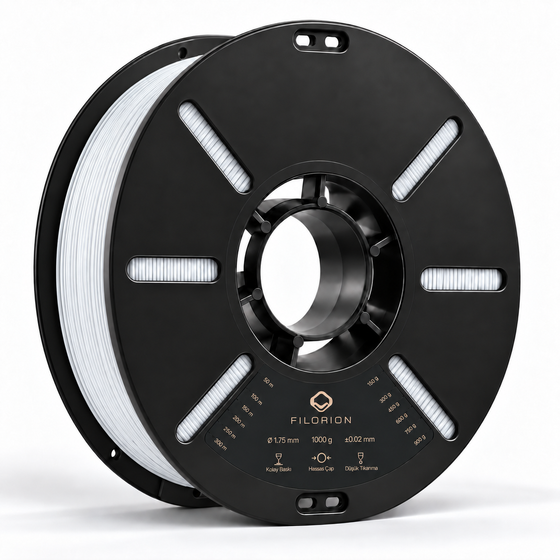 Filorion Reference PLA Pro Şeffaf, 1.75 mm, 1 kg — filament makarası