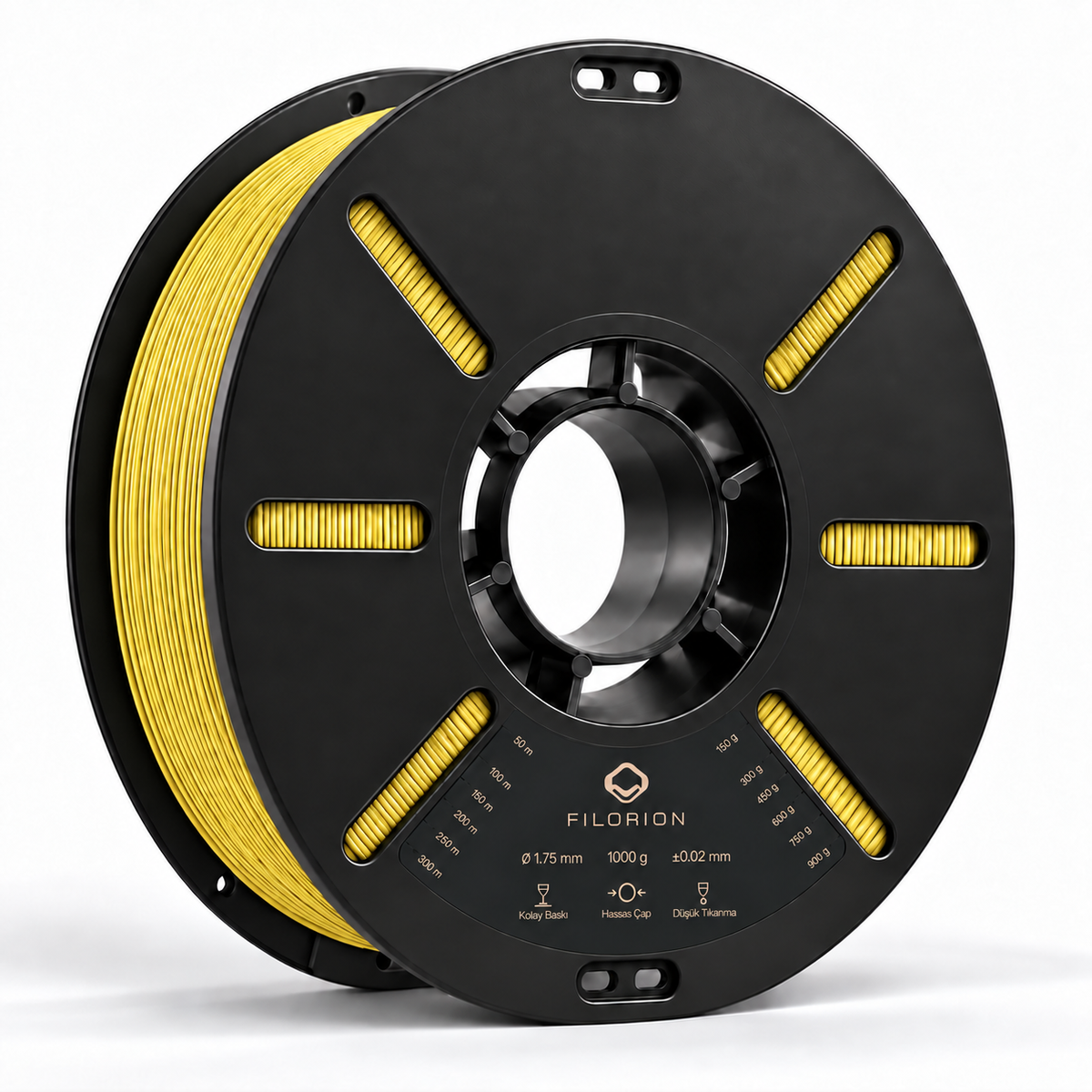 Filorion Reference ASA Sarı, 1.75 mm, 1 kg — filament makarası