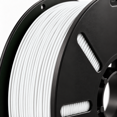 Filorion Reference HS ABS Beyaz, 1.75 mm, 1 kg — filament sarımının yakın görünümü