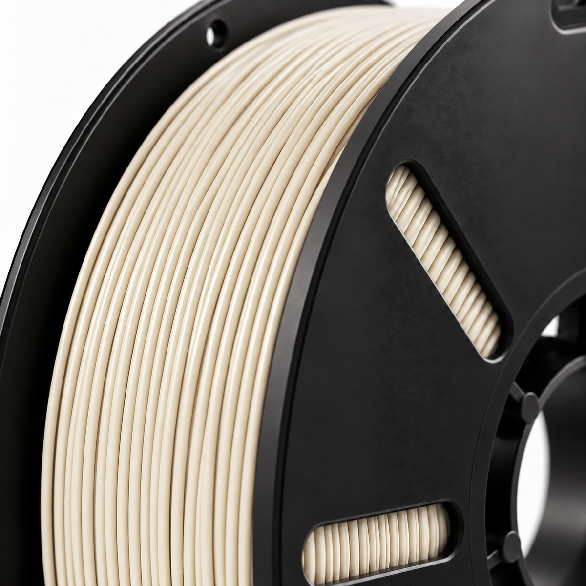 Filorion Reference HS ABS Naturel, 1.75 mm, 1 kg — filament sarımının yakın görünümü