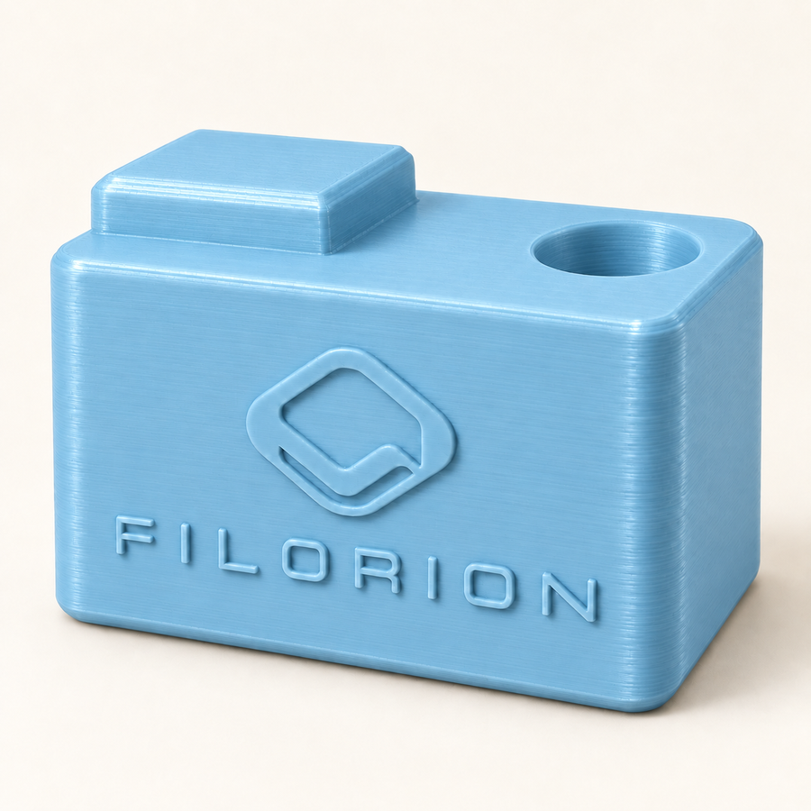 Filorion Reference PET-G Açık Mavi, 1.75 mm, 1 kg — baskı örneği