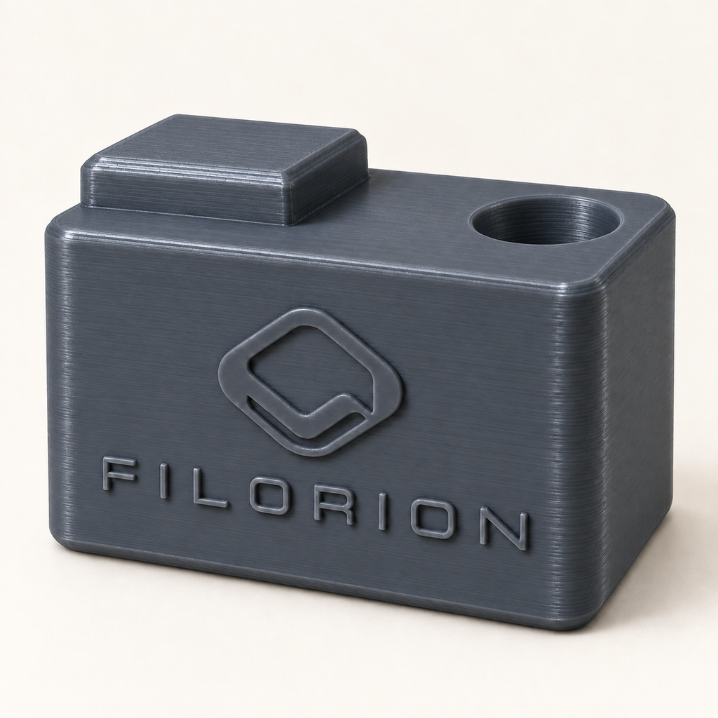 Filorion Reference PET-G Antrasit, 1.75 mm, 1 kg — baskı örneği