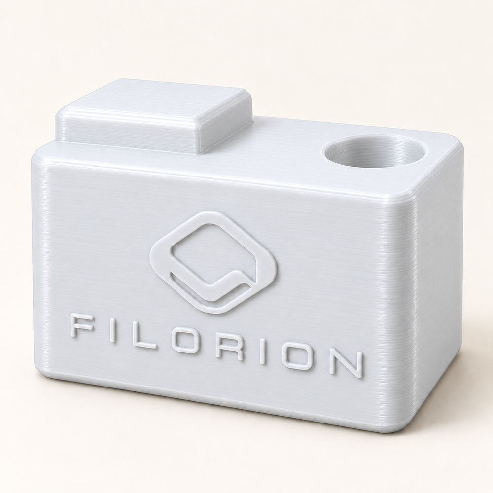 Filorion Reference PET-G Beyaz, 1.75 mm, 1 kg — baskı örneği