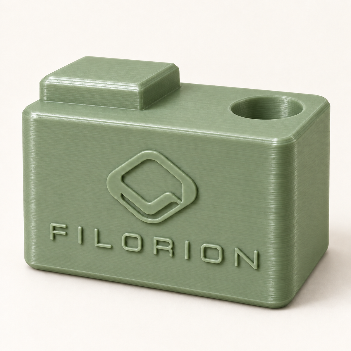 Filorion Reference PET-G Fıstık yeşili, 1.75 mm, 1 kg — baskı örneği
