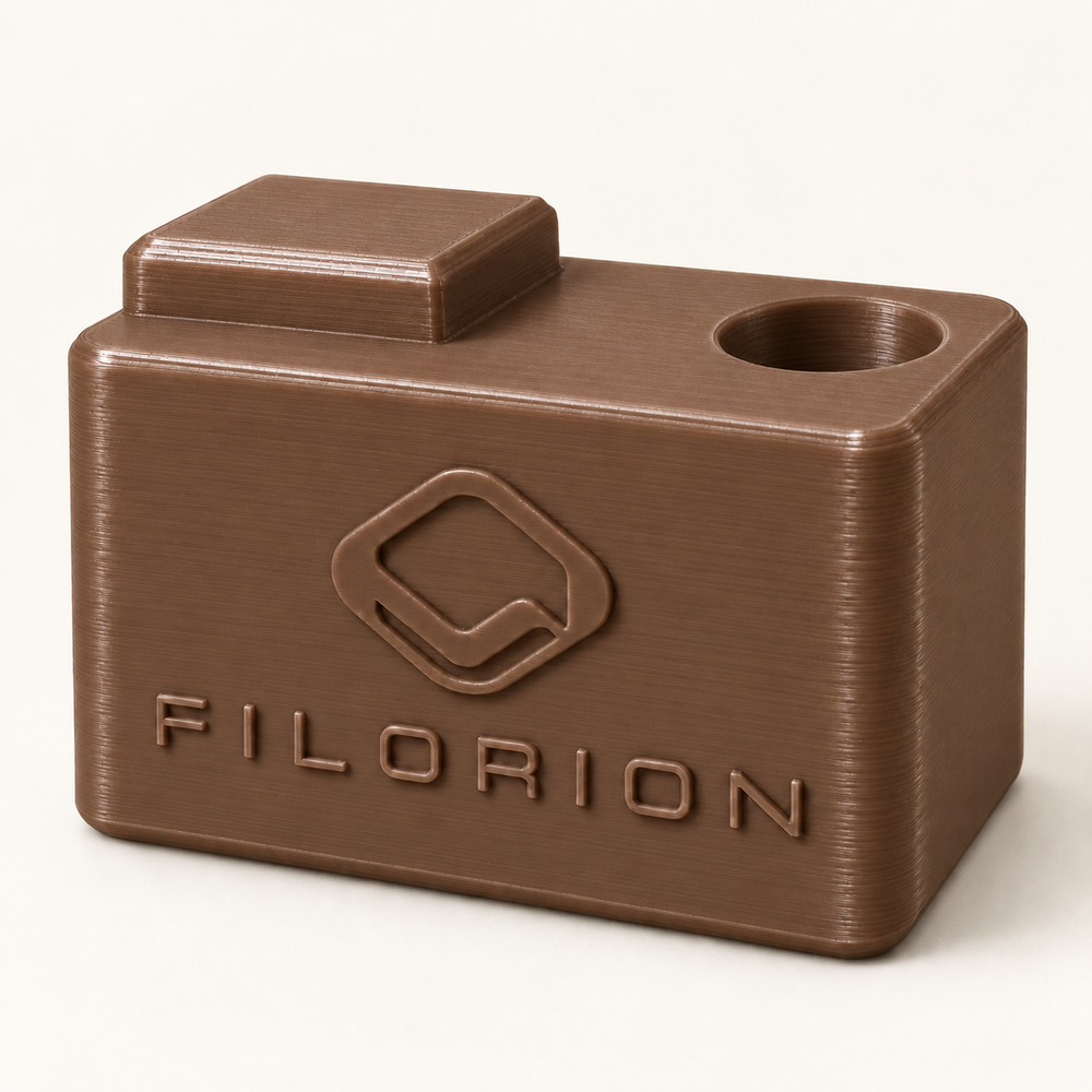 Filorion Reference PET-G Kahverengi, 1.75 mm, 1 kg — baskı örneği