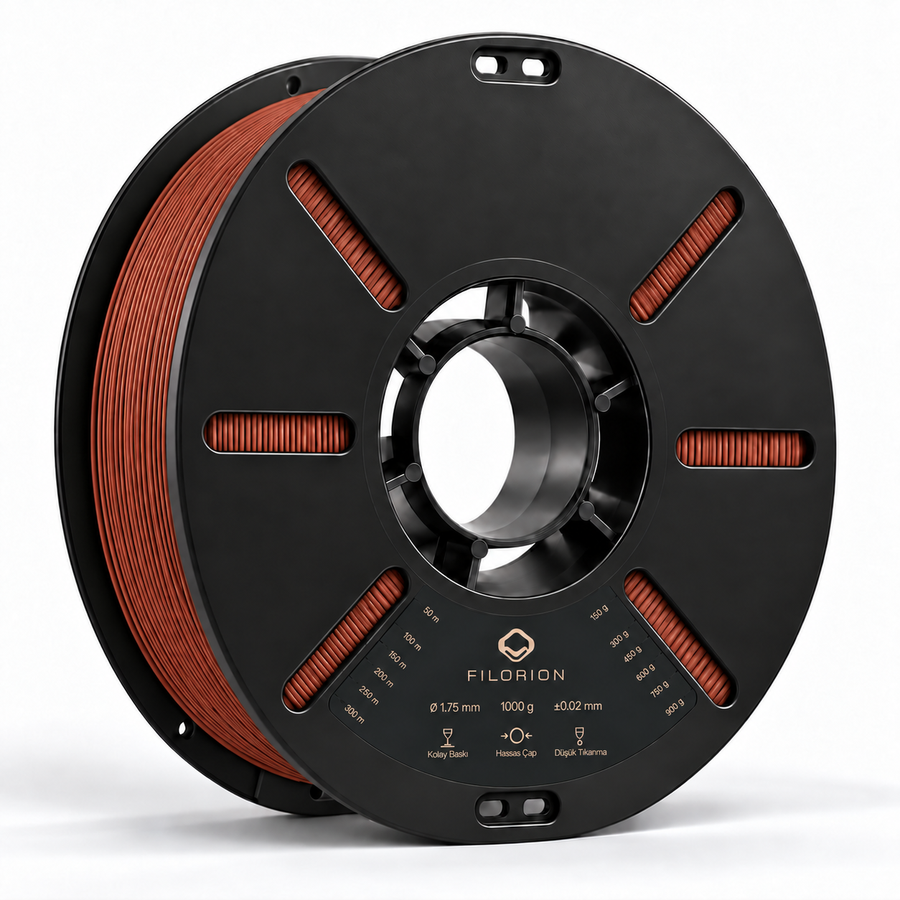 Filorion Reference PET-G Kiremit, 1.75 mm, 1 kg — filament makarası