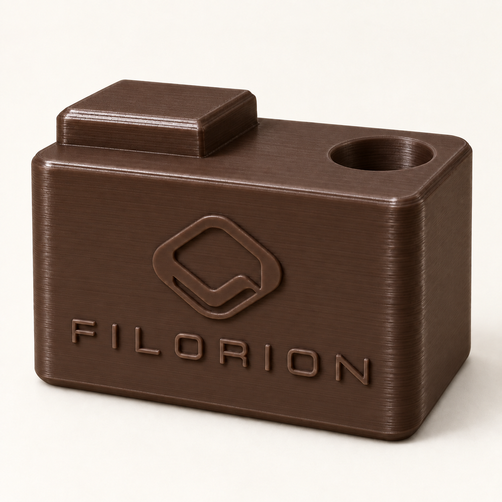 Filorion Reference PET-G Koyu Kahverengi, 1.75 mm, 1 kg — baskı örneği