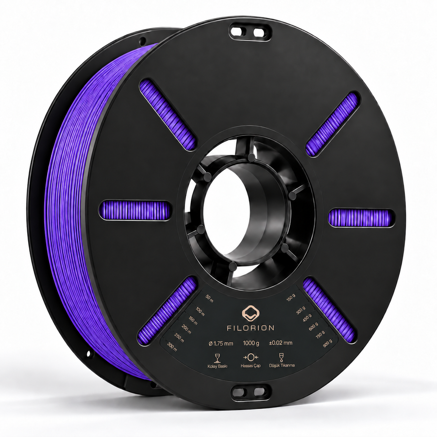 Filorion Reference PET-G Mor, 1.75 mm, 1 kg — filament makarası