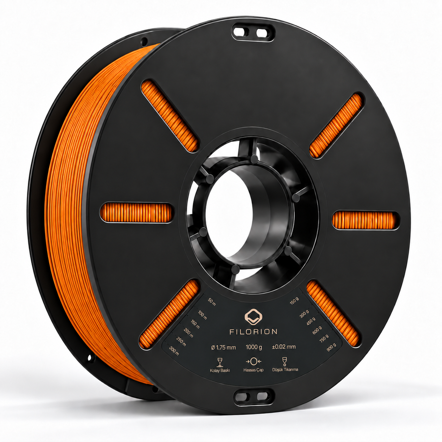 Filorion Reference PET-G Turuncu, 1.75 mm, 1 kg — filament makarası