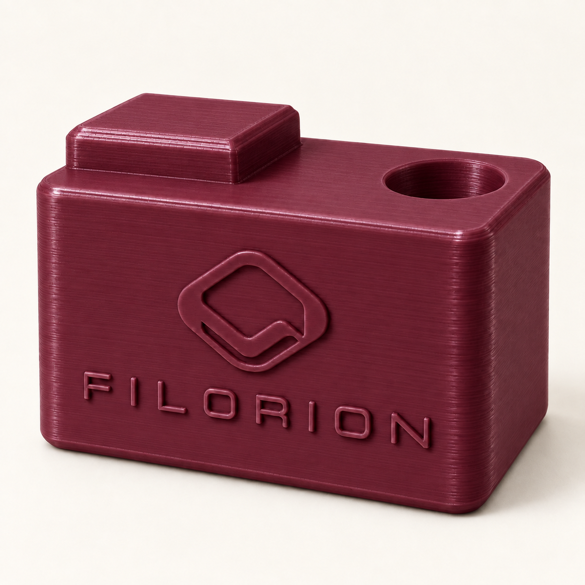 Filorion Reference PET-G Vişne Çürüğü, 1.75 mm, 1 kg — baskı örneği
