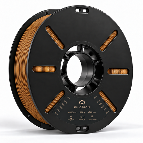 Filorion Reference PLA Pro Bakır, 1.75 mm, 1 kg — filament makarası