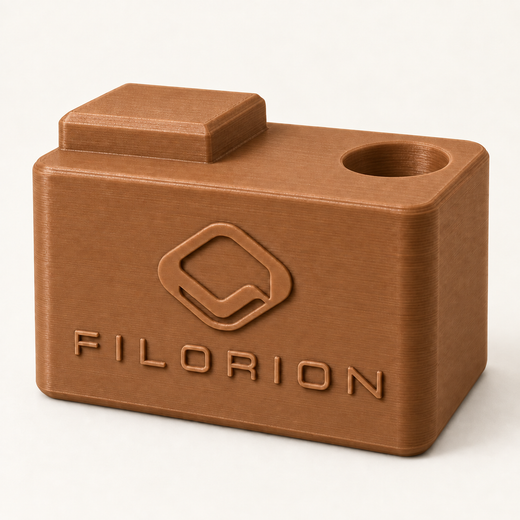 PLA Pro Bakır, 1.75 mm, 1 kg — dijital baskı demosu