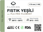 Filorion Reference PLA Pro Fıstık Yeşili, 1.75 mm, 1 kg — ürün etiketi