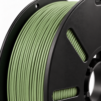 Filorion Reference PLA Pro Fıstık Yeşili, 1.75 mm, 1 kg — filament sarımının yakın görünümü