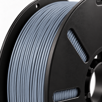 Filorion Reference PLA Pro Gri, 1.75 mm, 1 kg — filament sarımının yakın görünümü
