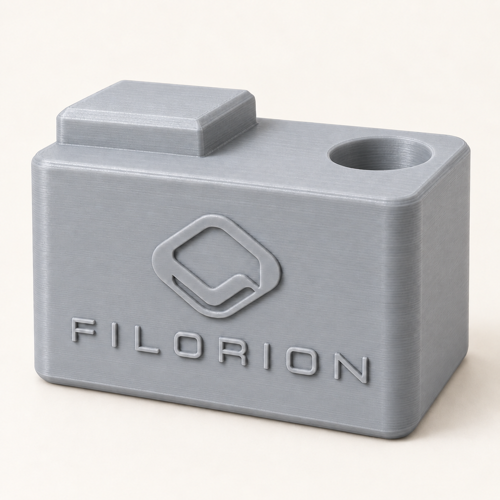 Filorion Reference PLA Pro Gümüş Gri, 1.75 mm, 1 kg — baskı örneği