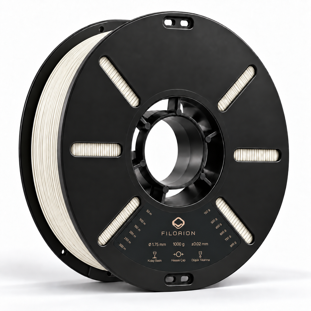 Filorion Reference PLA Pro İnci Beyaz, 1.75 mm, 1 kg — filament makarası