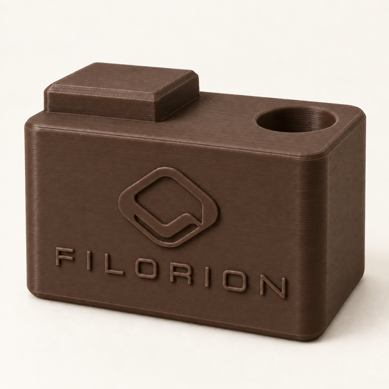 Filorion Reference PLA Pro Koyu Kahverengi, 1.75 mm, 1 kg — baskı örneği