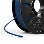 Filorion Reference PLA Pro Lacivert, 1.75 mm, 1 kg — makara ve filament ucu yakın görünümü