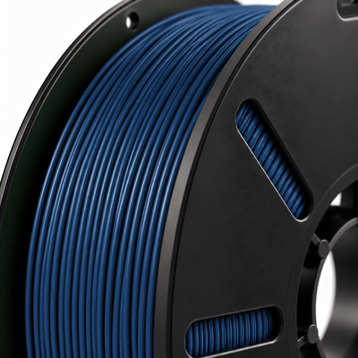 Filorion Reference PLA Pro Lacivert, 1.75 mm, 1 kg — filament sarımının yakın görünümü