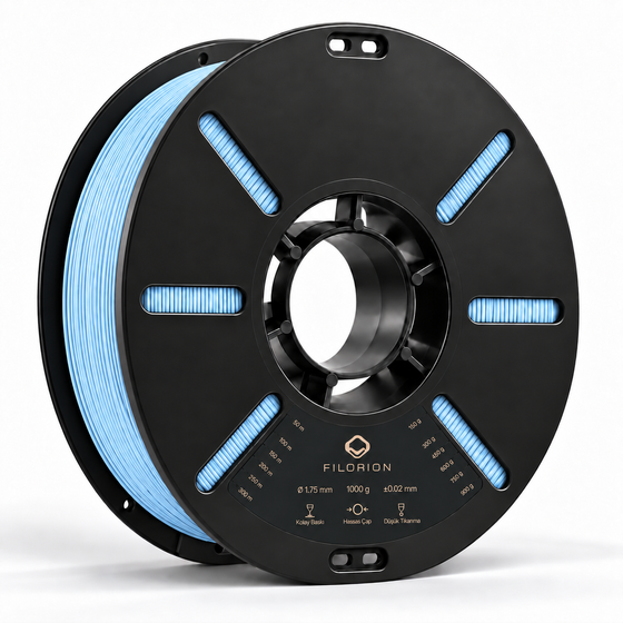 Filorion Reference PLA Pro Pastel Mavi, 1.75 mm, 1 kg — filament makarası