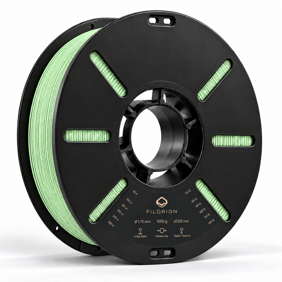 Filorion Reference PLA Pro Pastel Yeşil, 1.75 mm, 1 kg — filament makarası