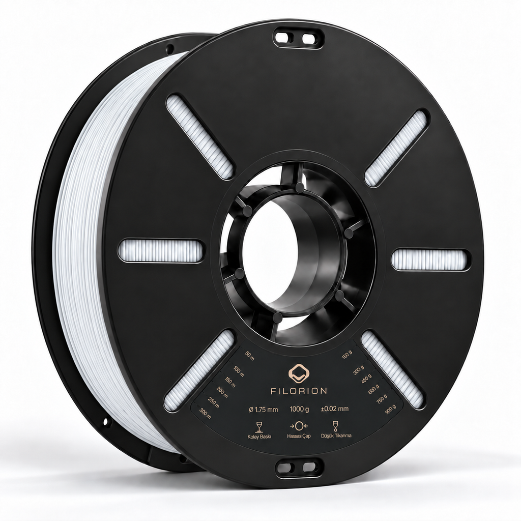 Filorion Reference PLA Pro Şeffaf, 1.75 mm, 1 kg — filament makarası