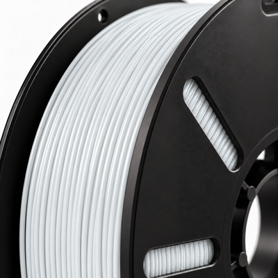 Filorion Reference PLA Pro Şeffaf, 1.75 mm, 1 kg — filament sarımının yakın görünümü