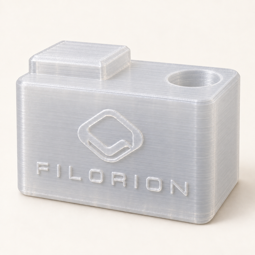 PLA Pro Şeffaf, 1.75 mm, 1 kg — dijital baskı demosu