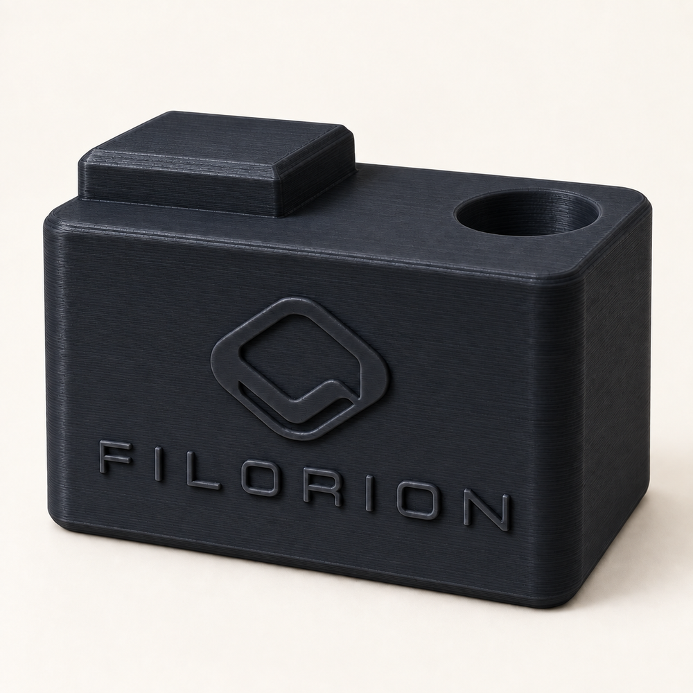 Filorion Reference PLA Pro Siyah, 1.75 mm, 1 kg — baskı örneği