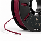 Filorion Reference PLA Pro Vişne Çürüğü, 1.75 mm, 1 kg — makara ve filament ucu yakın görünümü