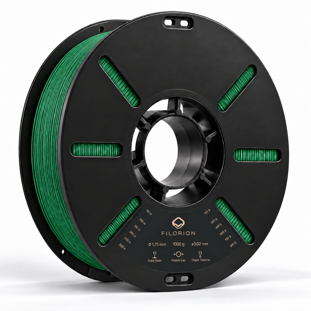 Filorion Reference PLA Pro Yeşil, 1.75 mm, 1 kg — filament makarası